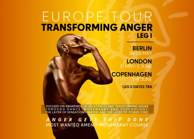 Transforming Anger | 3-day MoveMeant Course | 7-9 Juni | COPENHAGEN @ Amenti MoveMeant