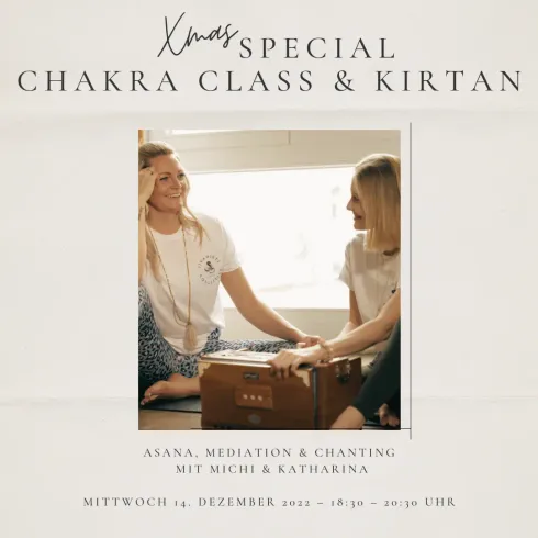 VIENNA XMAS Special: CHAKRA CLASS & KIRTAN –  (120 MIN) @ Michi's Yoga - Yogastudio Attersee/Wengermühle