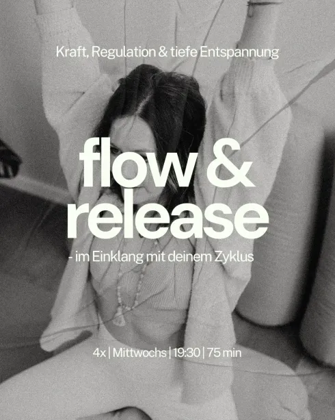 flow & release yoga - im Einklang mit deinem Zyklus @ mamahood.studio