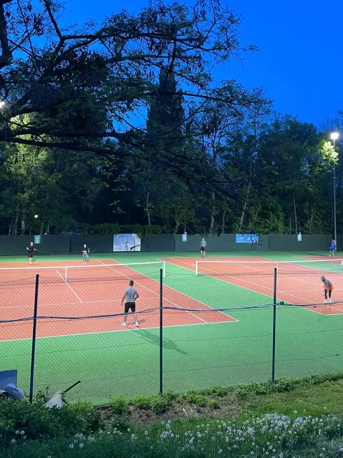 Gruppentraining (2 Personen) @ Tennis Club Vienna 2013