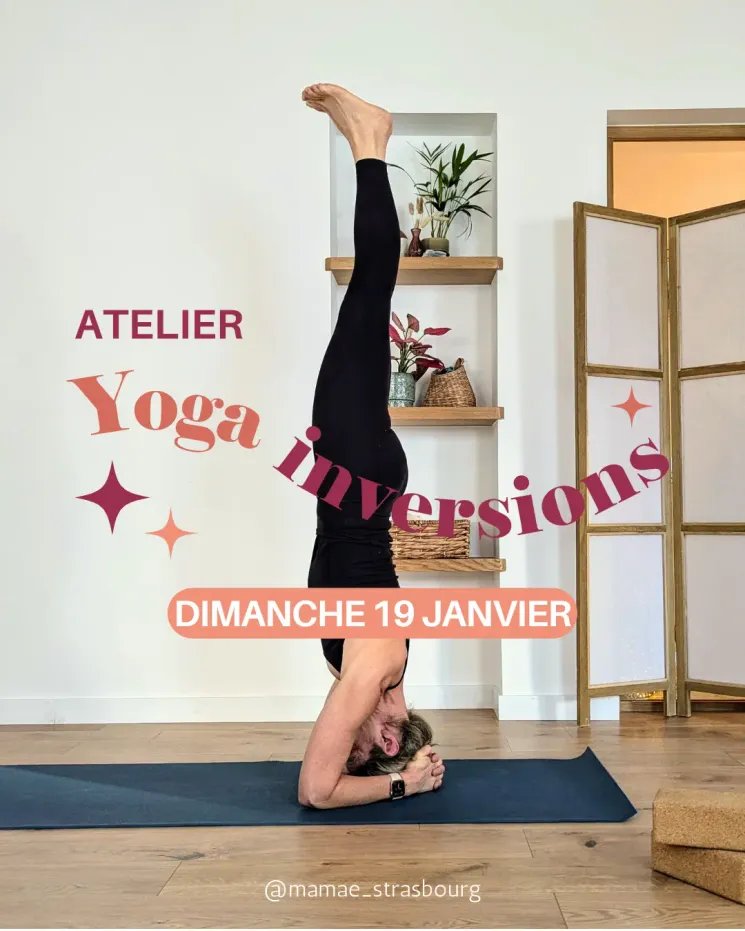 Atelier Yoga - inversions @ Mamaë