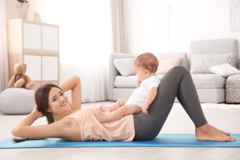 Mama Pilates Postnatal mit/ohne Baby in Bonn Duisdorf @ Enjoy Pilates & Yoga