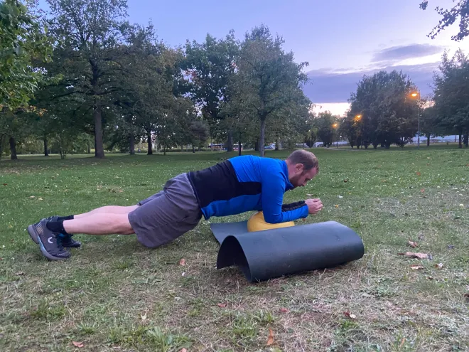 Wiesenworkout Rebstockpark Frankfurt