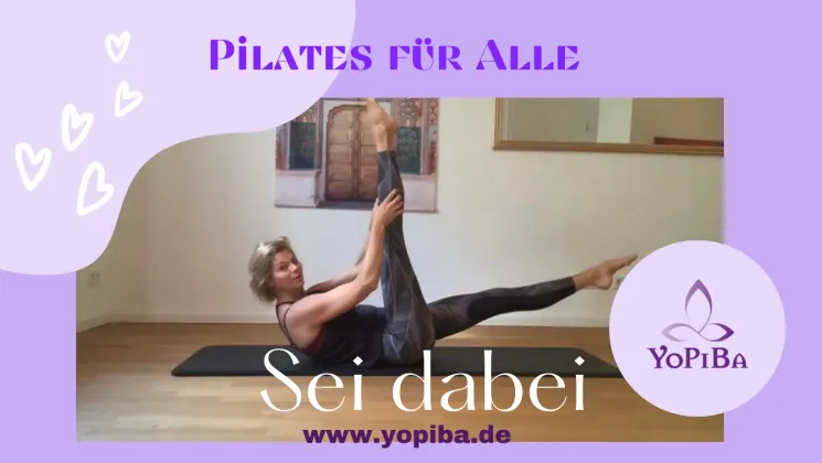 ONLINE Pilates all Level  @ YoPiBa Yoga, Pilates, Barre-Studio