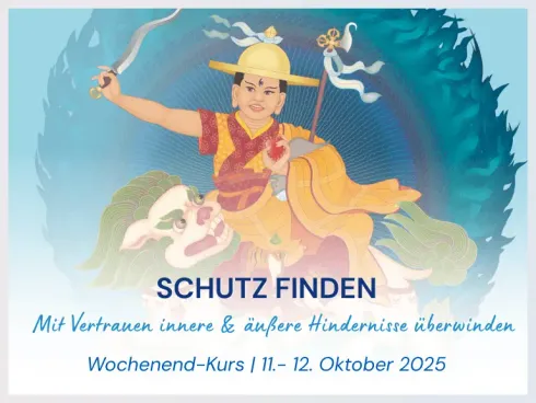 Schutz finden - Mit Vertrauen innere und äußere Hindernisse überwinden @ Kadampa Meditationszentrum Österreich