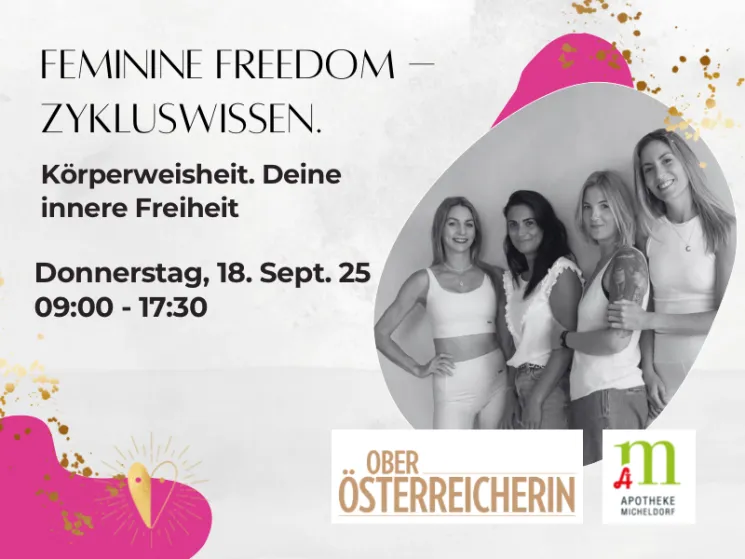 FEMININ FREEDOM – Zykluswissen. Körperweisheit. Deine innere Freiheit @ FREEDOM PRACTICE