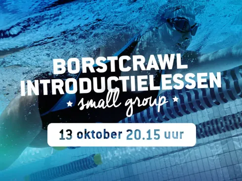 Borstcrawl Introductielessen Woensdag 13 oktober 20.15 uur @ Personal Swimming