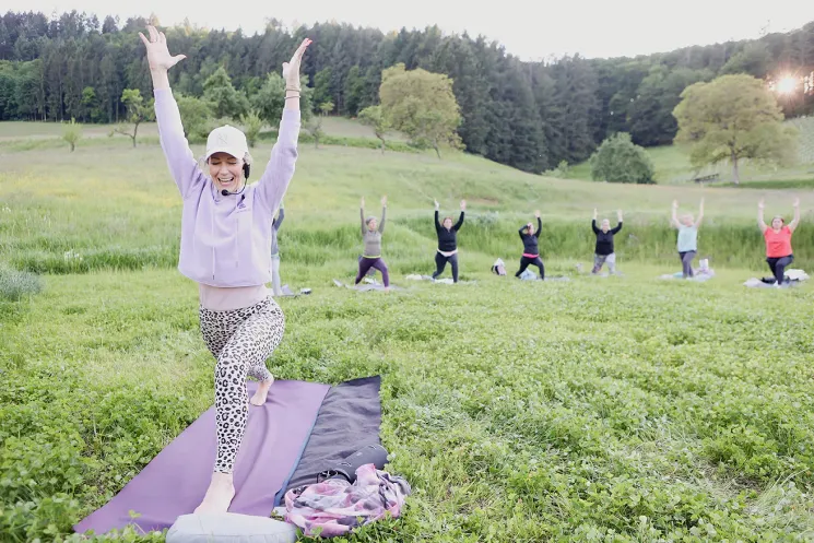 Yoga & Wein Event - Weingut Blattmann, Wildtal @ Auf die Matte