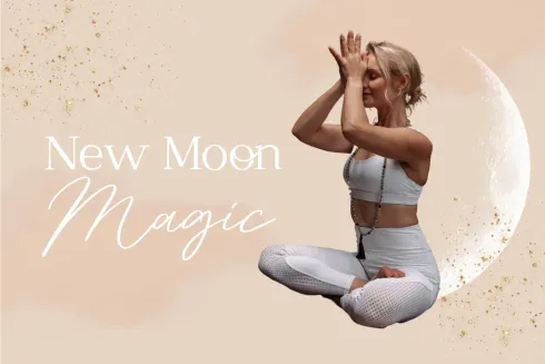 Manifestieren mit Mondphasen - New Moon Magic @ Just Yoga It - Audrey Hämmerle