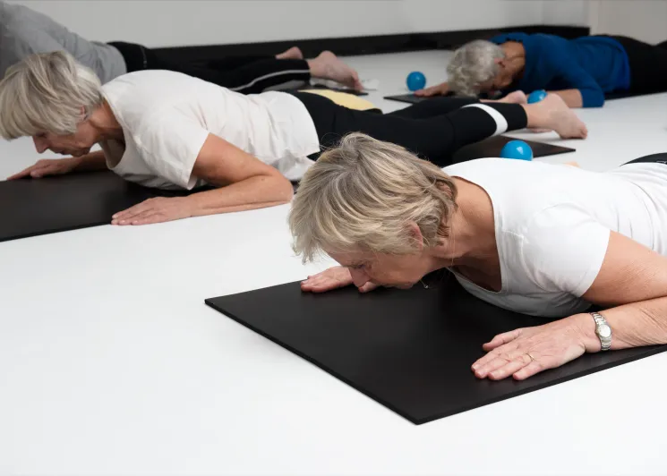 Online: Pilates mat, 60+  @ Studio44