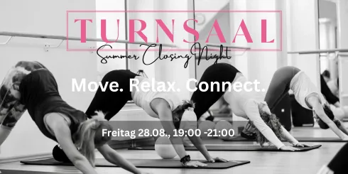✨ Move & Glow – Summer Closing Night ☀️ @ Turnsaal Konzept KG
