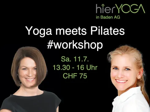 Yoga meets Pilates mit Katharina Esposito und Yvonne Schneider @ hierYOGA