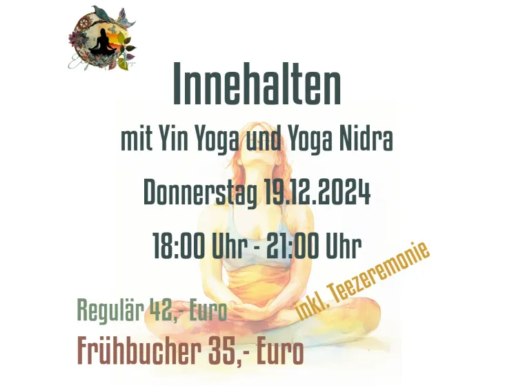 Innehalten mit Yin Yoga und Yoga Nidra @ eigenart.yoga