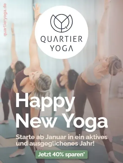 Happy New Yoga - Jivamukti - kostenfrei @ Quartier Yoga