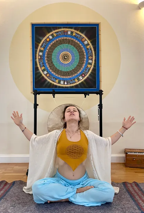 Aerial Yoga and Breathwork with Ilona @ Yogafusion