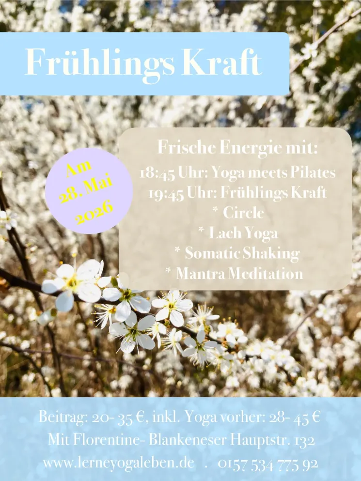 FRÜHLINGS KRAFT @ Lerne Yoga leben