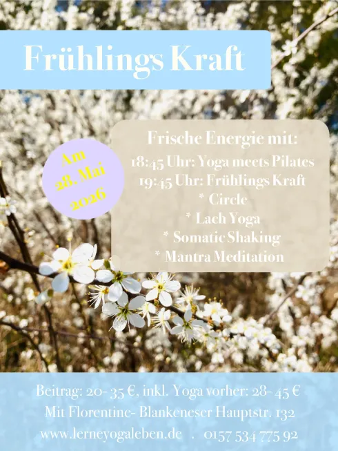 FRÜHLINGS KRAFT @ Lerne Yoga leben