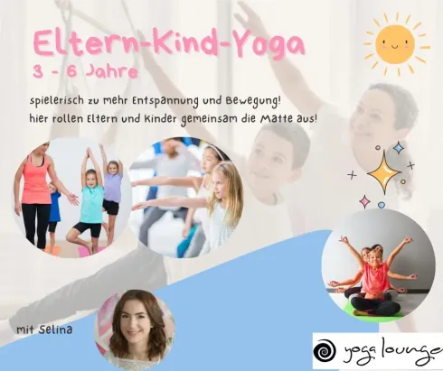 Eltern-Kind-Yoga - Yoga-Spaß für beide! (exclusiv begrenzte TN-Zahl auf 8 Familien) @ Yogalounge Herrenberg