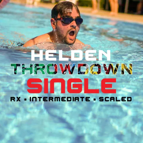 Helden Throwdown Single 24' @ CrossFit Helden