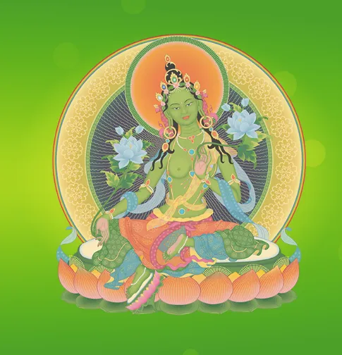 LIVESTREAM: Wie hilft uns Arya Tara? Einführung zur Tara-Ermächtigung @ Kadampa Meditationszentrum Dresden