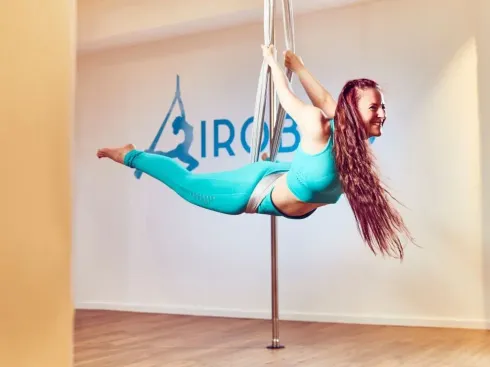 Aerial Yoga - all levels @ AIRobics