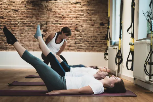 Pilates "tief bewegt“ , online @ martina heuel bewegungsraum