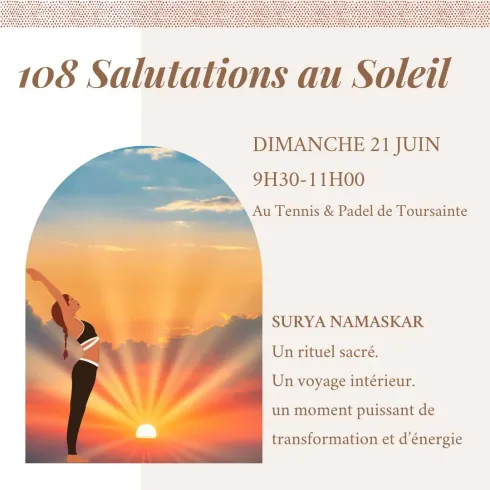 108 SALUTATIONS AU SOLEIL @ YOGAIAME