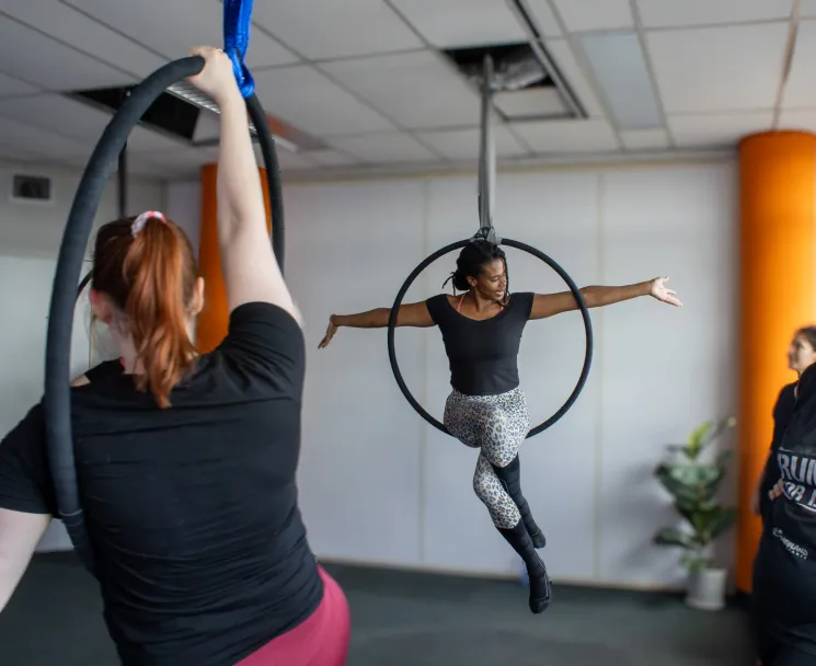Intro to Aerial Hoop @ Iron Forest Studio