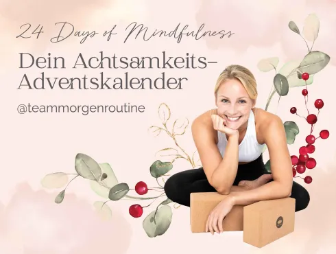 Achtsamkeits-Adventskalender - Live auf Instagram @ Just Yoga It - Audrey Hämmerle