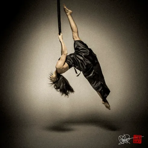 @daerialcoach - The Fluid Mechanics Lab: a creative workshop @ Aerial Silk Vienna