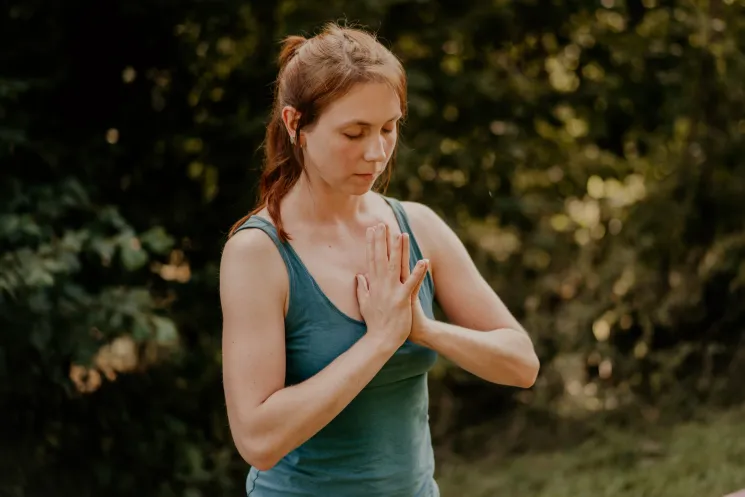 Waldyoga im März @ YOGAdimension