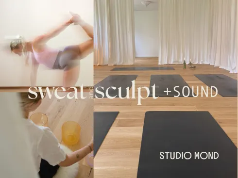 SWEAT + SCULPT + SOUND w/ Peta + Alexa @ STUDIO MOND