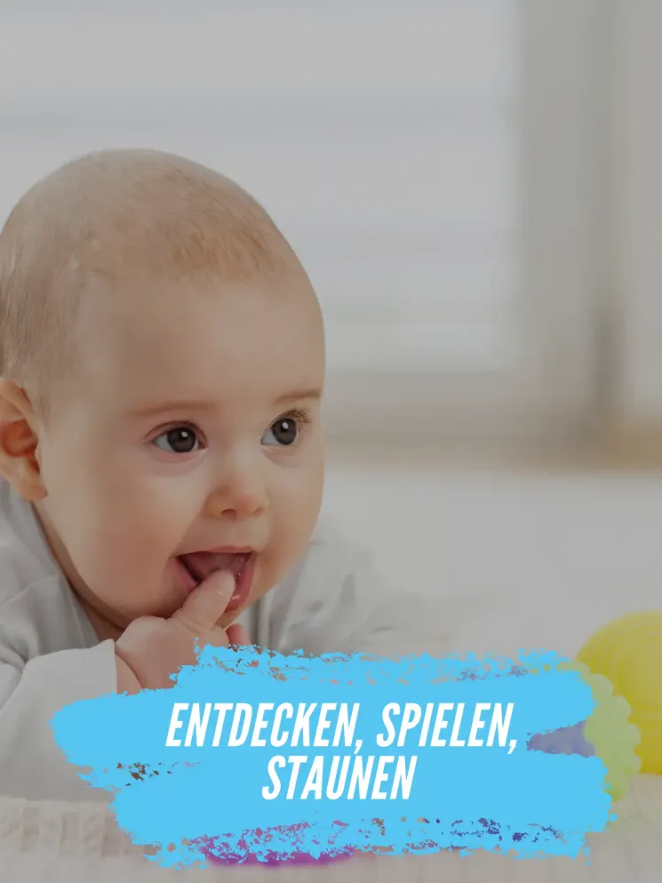 Entdecken, Spielen, Staunen – Babyzeit für kleine ForscherInnen - Juni'26 @ FitnessHarmonie