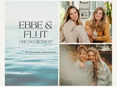 Day Retreat "EBBE & FLUT - gehalten von Deiner Intuition" @ BLUTSCHWESTERN | Yoga & mehr für Frauen und Menschen mit Zyklus