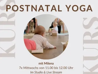 LIVE STREAM Postnatal Yoga (mit Baby) @ Namotoyoga