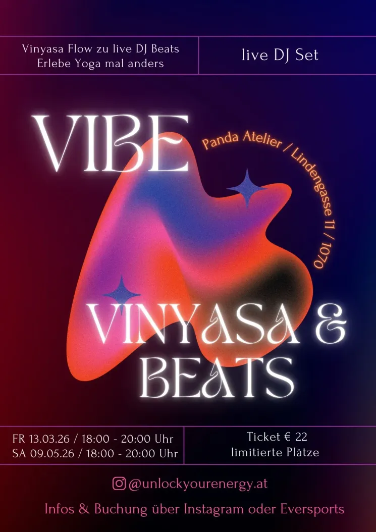 VIBE | Vinyasa & Beats @ UNLOCKYOURENERGY