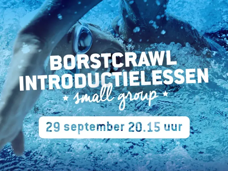 Borstcrawl Introductielessen Woensdag 29 september 20.15 uur @ Personal Swimming