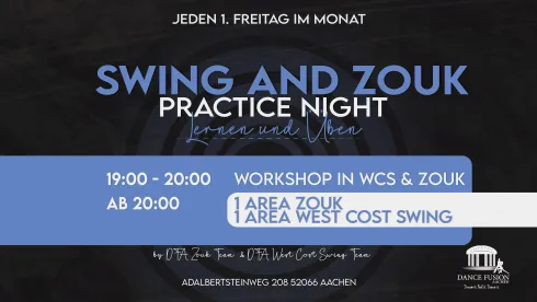 WCS & Zouk Practice Night @ Dance Fusion Aachen