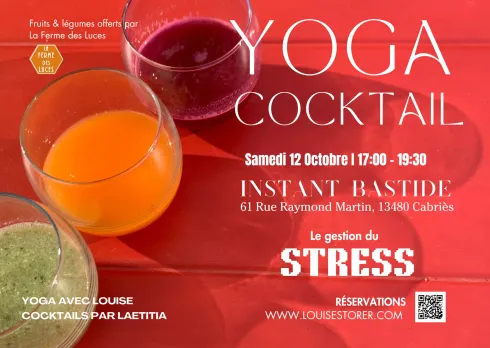 YOGA COCKTAIL @ Instant Bastide