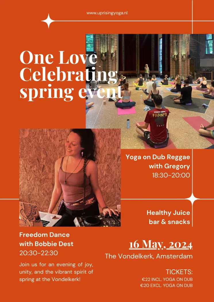 One Love Spring Celebration (including Yoga) @ Uprising Yoga & Lifestyle