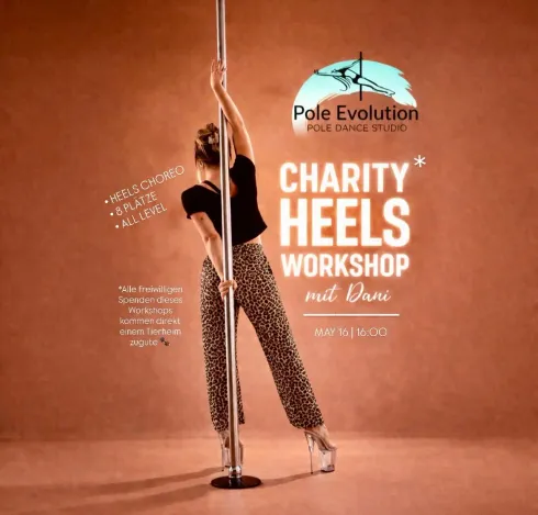 CHARITY Heels Flow mit Dani @ Pole Evolution