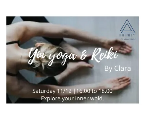 Yin yoga & Reiki @ Studio Infinity
