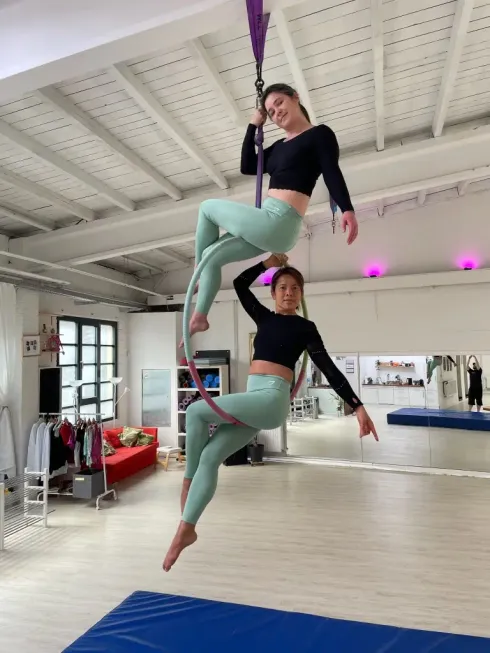 Aerial Hoop Double @ Pole Land