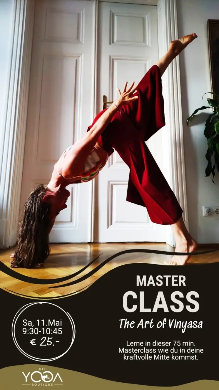 Yoga masterclass " the Art of Vinyasa" @ Die Yogaboutique