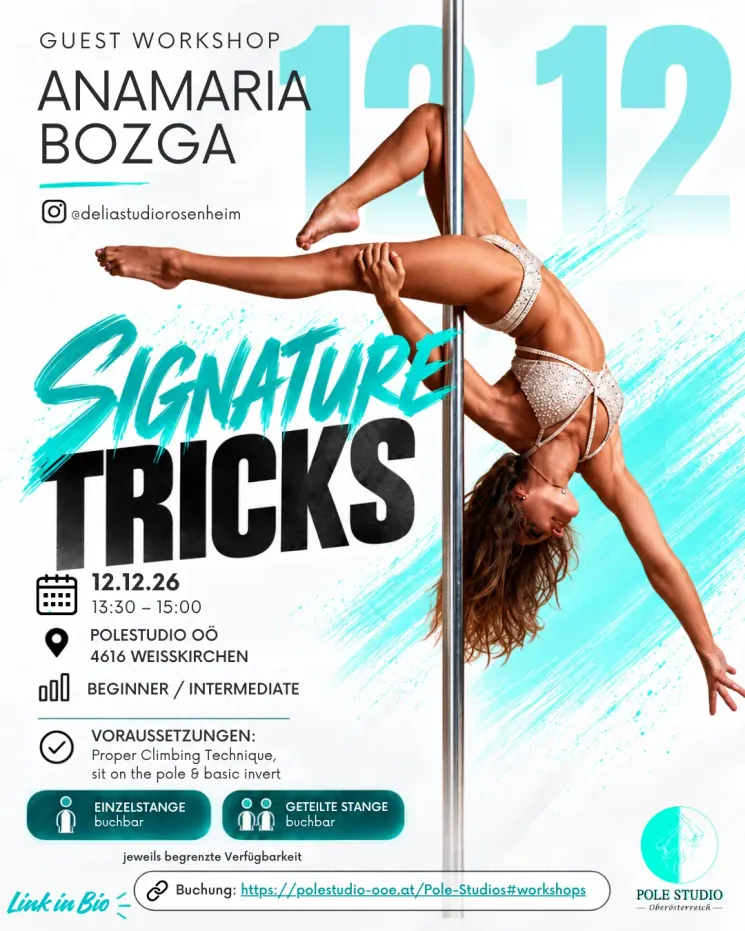 Signature Tricks - Einzelstange @ Polestudio OÖ - Weißkirchen
