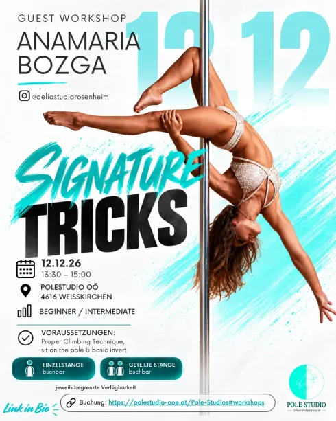 Signature Tricks - Einzelstange @ Polestudio OÖ - Weißkirchen