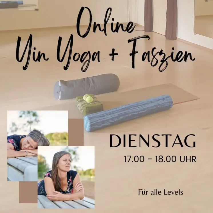 Yin Yoga + Faszienrollen online @ Angela Grünewald