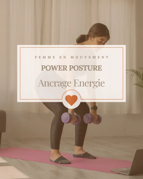 Power posture @ Femme en Mouvement . Studio coaching semi-privé pour des femmes de caractère