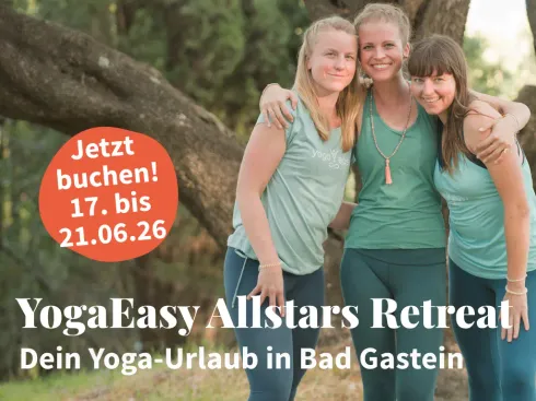 YogaEasy Allstars Retreat 2026 - Buchungen bis 05.05. @ YogaEasy - Dein Online-Yogastudio