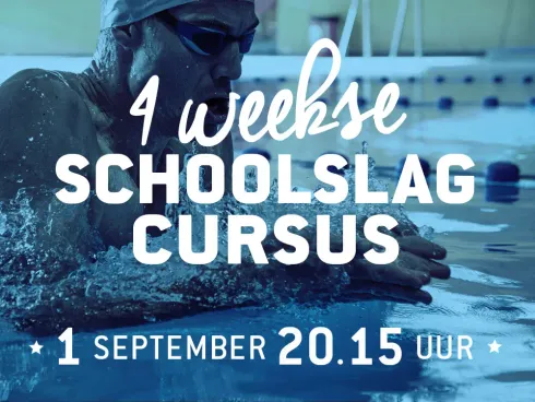 Schoolslagcursus 1 september 20.15 uur @ Personal Swimming